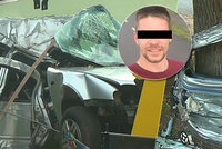 Michal (†30) zemřel při autonehodě na Teplicku: Zabil ho drtivý náraz do stromu