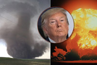Atomovkou proti hurikánům. Trump našel nový „recept“ na rozmary počasí