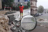 Bouřky a kroupy udeřily v Česku, voda se valila ulicemi na Vysočině. Sledujte radar