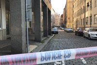Matka na psychicky nemocného ozbrojeného syna poslala policii: V bytě v Dlouhé ho našli mrtvého