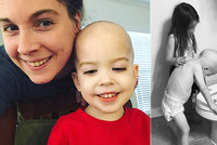 Srdcervoucí foto: Chlapec (4) s leukémií se může spolehnout na pomoc sestřičky (5)