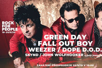 Na Rock for People 2020 přijedou Green Day, Fall Out Boy i Weezer