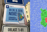 Parkování v Brně: Nemusíte chodit kvůli platbě na úřad, stačí mít u města svůj účet
