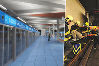 Plány pražského dopravního podniku: Na lince C postaví bezpečnostní stěny. Ubude skokanů pod metro?