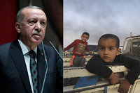 Vypustím k vám uprchlíky, hrozí Erdogan Evropě. V Turecku jich jsou dva miliony