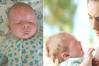Malý Alexandr se narodil úplně bez očí: Máma se ho zřekla ještě v porodnici