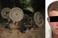 David (23) po nehodě traktoru nevysvětlitelně zmizel! V lese ho hledali 2 dny!