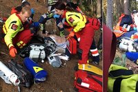 Dramatický boj o život: Motorkáři se v lese zastavilo srdce, zachránili ho kamarádi