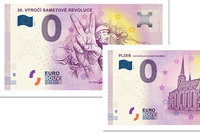 Sběratelské eurobankovky k sametové revoluci: Koupíte je v neděli a jen v Plzni