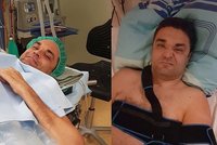 Ochrnutý Muž roku Martin Zach na operaci: Poslal foto přímo ze sálu