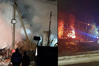 Výbuch plynu zboural třípodlažní dům! Pod troskami jsou lidé! říkají záchranáři