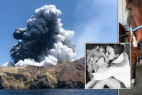 Studentku (†21) zabila sopka. Její otec a sestra bojují v nemocnici o život