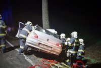 Vážná nehoda na Kolínsku: 6 zraněných