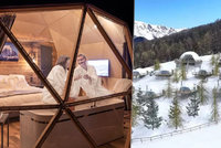Netradiční lyžařský resort ve Francii: Na sjezdovce vyrostly alpské kokony!