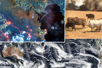 Oblak dýmu z požárů v Austrálii oběhne zeměkouli, tvrdí NASA. Svět něco takového nepamatuje