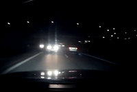 Šílená jízda opilce u Brna: Po dálnici se hnal šest kilometrů v protisměru