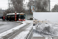 Českem se prohnaly zimní bouřky, tisíce lidí jsou bez proudu. A přidá se sníh, sledujte radar Blesku