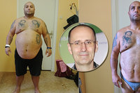 Pavel (45) za rok zhubl 60 kilo! Trápení k úspěchu nevede, klíč je jinde, vzkazuje obezitolog