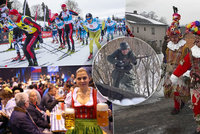 Tipy na víkend: Jizerská padesátka, zimní bitva, masopusty i bavorské pivo