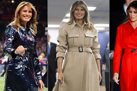 Melania Trumpová vynesla modely za miliony korun. Kdo to první dámě zaplatil?