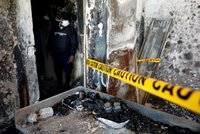 V ohnivém pekle zemřelo 15 dětí. Batolata při požáru sirotčince na Haiti udusil kouř