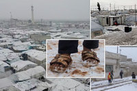 „Jako bychom žili na hřbitově.“ V syrských táborech mrznou a hladoví statisíce žen a dětí
