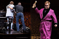 Elton John: Kolaps na koncertě! Přišel o hlas, zápal plic
