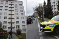 Dívka (10) vypadla v Plzni z okna v 5. patře. Matka pak skočila za ní