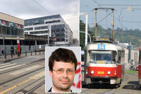 Velká rekonstrukce Sokolovské: Tramvajová trať se propadá, jak opravy omezí dopravu?
