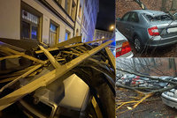 ONLINE: Orkán Yulia ničil auta a „trhl“ rekord. Bez proudu jsou ještě tisíce lidí
