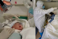 Novorozená holčička porazila koronavirus. Jako nejmladší pacientka a bez léků