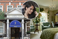 Meghan si v Londýně užívá hotelový pokoj za čtvrt milionu na noc! Stejně jako kdysi Kate