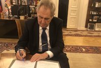 Náhrady pro „dohodáře“ a častější peněžité tresty: Zeman podepsal deset zákonů