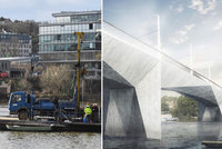 Dvorecký most o vrt blíž: V polovině dubna bude dokončený geologický průzkum. Kdy se začne stavět?