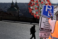 Praha zavřela registr vozidel, modré zóny neplatí. Provoz omezily i úřady městských částí