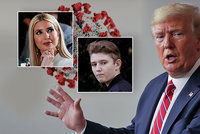 Koronavirus u Trumpových: Prezidentův syn je v karanténě, Ivanka šla na testy