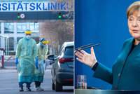 Merkelová v karanténě po nákaze od lékaře. Němci zakazují shromáždění více než dvou lidí