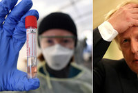 Další šok v Británii: Koronavirus má premiér Johnson i ministr zdravotnictví