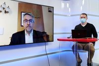 Vysíláme: Ministr Metnar o návrhu na posílení moci vlády a boji armády s koronavirem