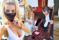 Sexbomba Silvia Kucherenko ukázala fotky ze své svatby! Bez kačera jí to seklo