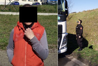 Žena prý nabízela kamioňákům sexuální služby bez povinné ochrany: Za styk bez roušky jí hrozí pokuta 20 tisíc korun