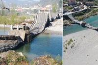 V Itálii se zřítil velký a frekventovaný most! Situaci nejspíš zachránila opatření proti koronaviru