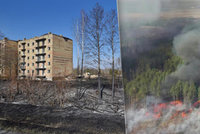 Černobyl se bojí další katastrofy: Požár se blíží k jaderné elektrárně