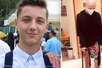 Sebík (15) kvůli rakovině přišel o nohu: První krůčky s protézou! Lidé mu ve sbírce poslali přes milion