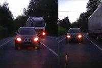 Agresivní řidič kamionu na Liberecku: V obci předjížděl na plné čáře a řítil se prý i 90 km/h