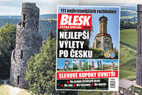 Nejlepší výlety po Česku: 111 nejkrásnějších rozhleden a k tomu spoustu slev v bedekru Blesku!