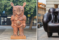 Prahu zaplavily bizarní sochy! Do města se vrátil Sculpture festival. Co si zase vymysleli?