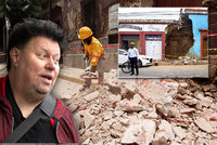 Manžel Dominiky Gottové Timo v Mexiku: Líčil hrůzy silného zemětřesení!