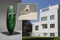 Unikátní vily a skulptury ze skla. Winternitzova vila představuje Evu Eisler a Jana Šépku