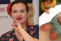 Novopečená máma Kristýna Leichtová rodila doma ve vaně! Emotivní fotka jako důkaz